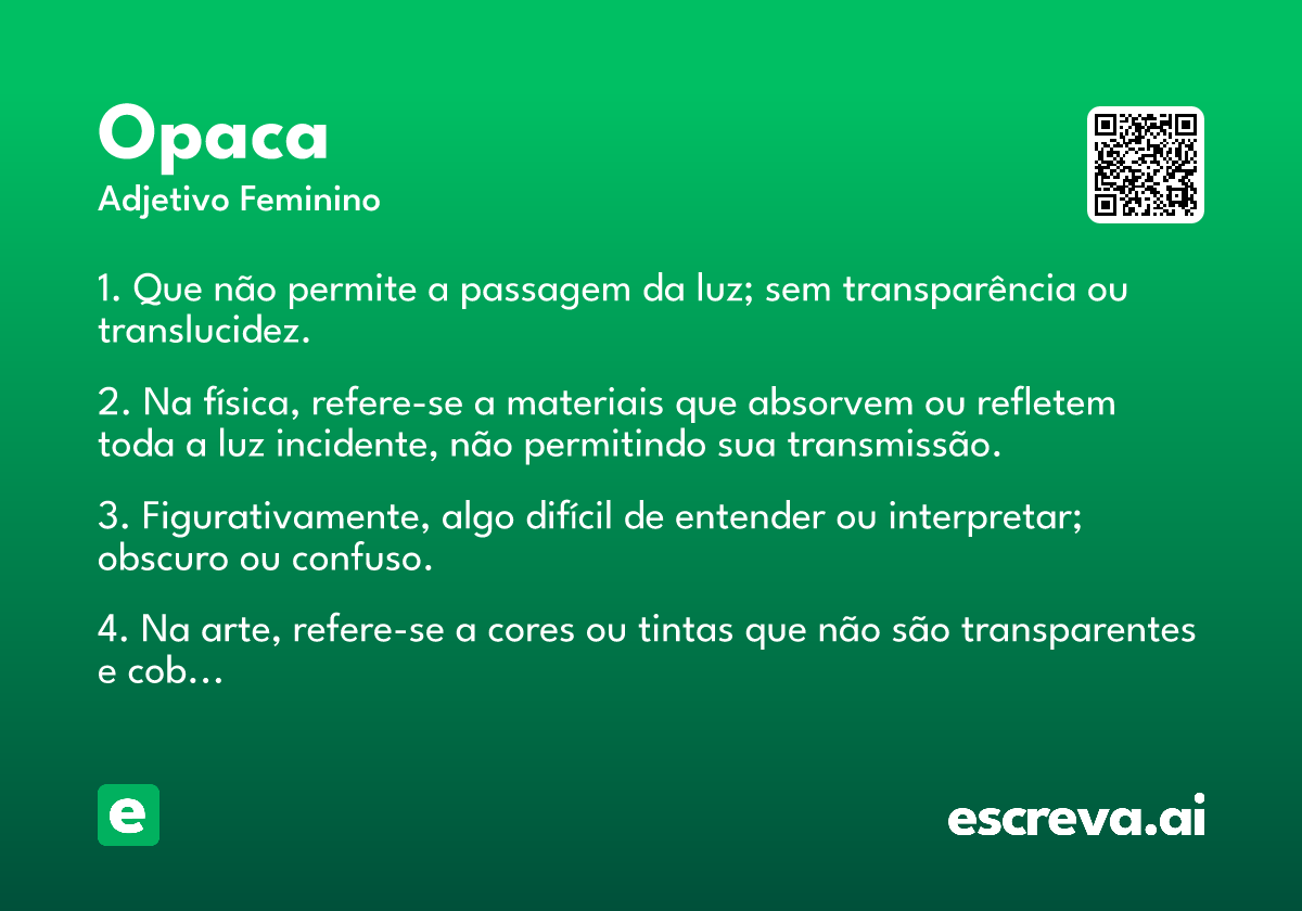 opaca