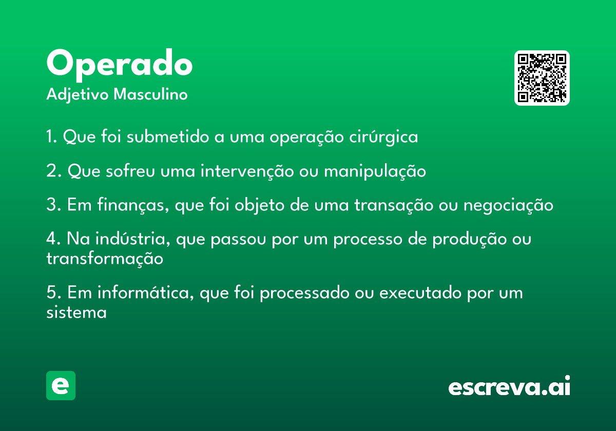 operado