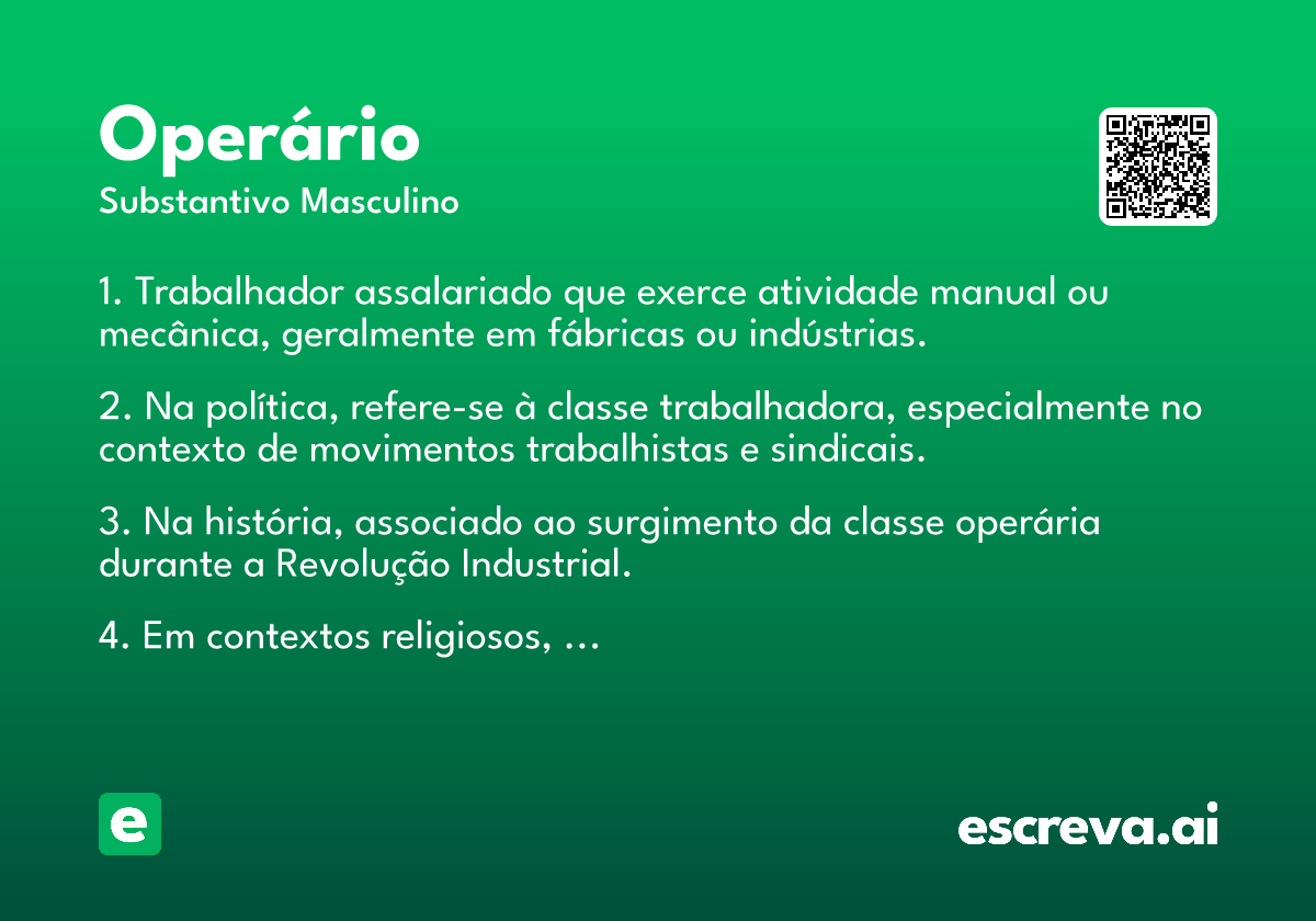 operário