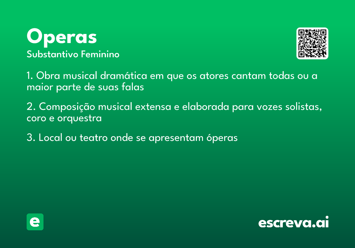 operas