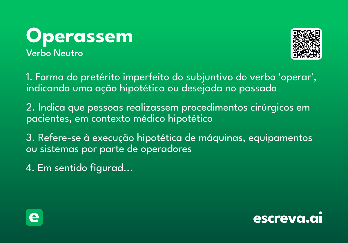 operassem