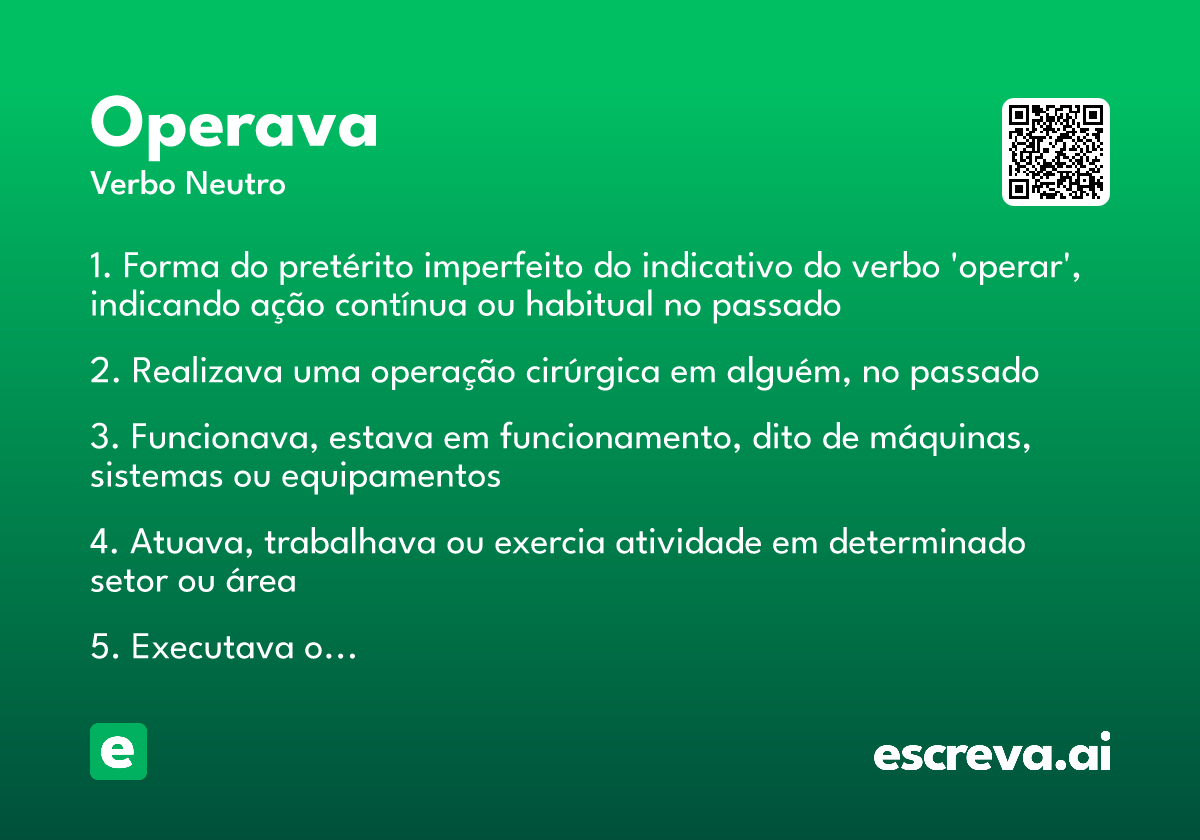 operava