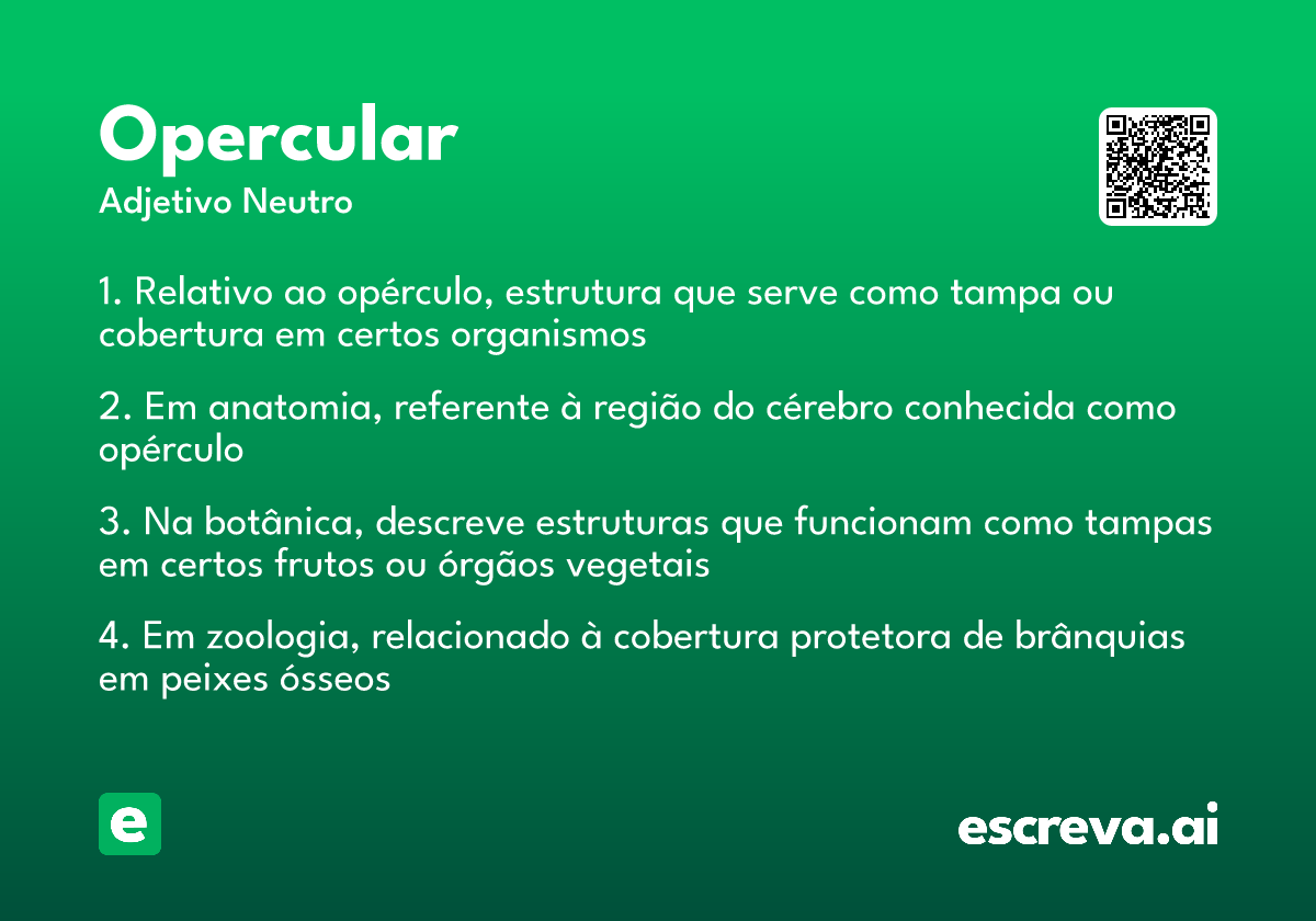 opercular
