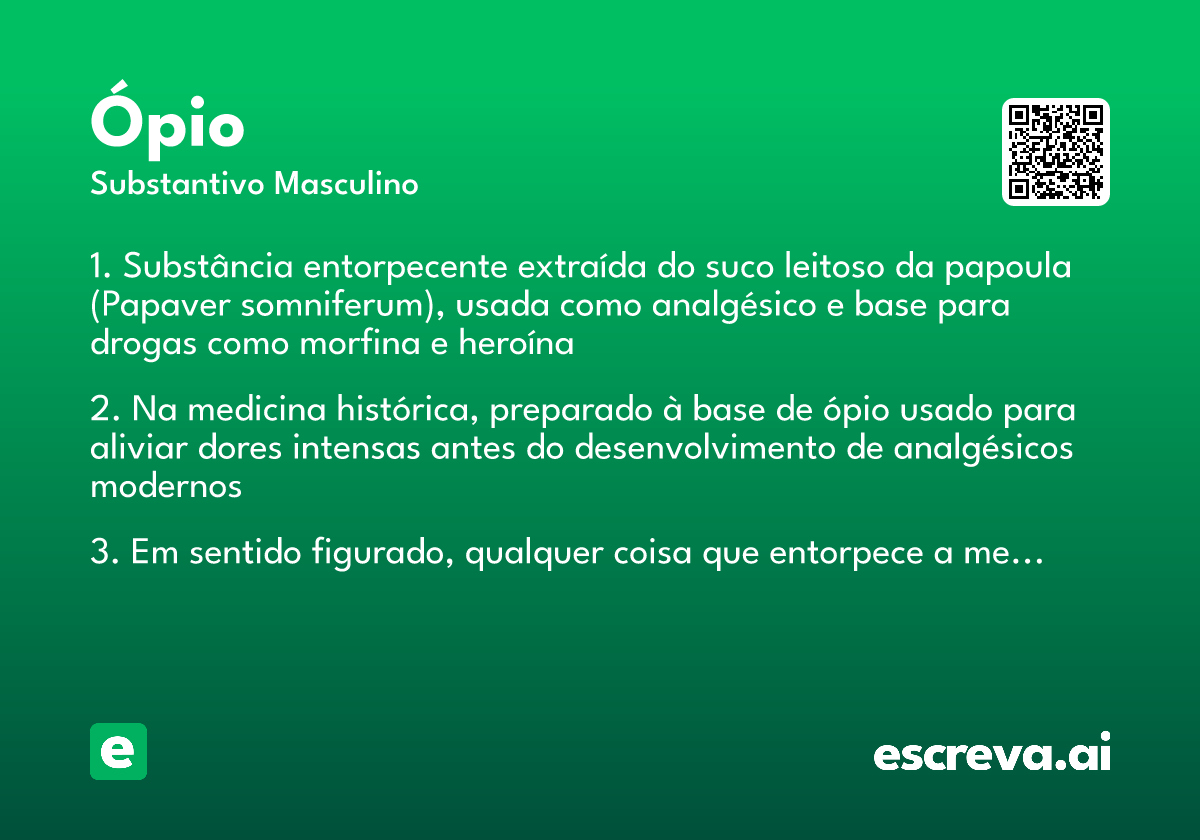 ópio