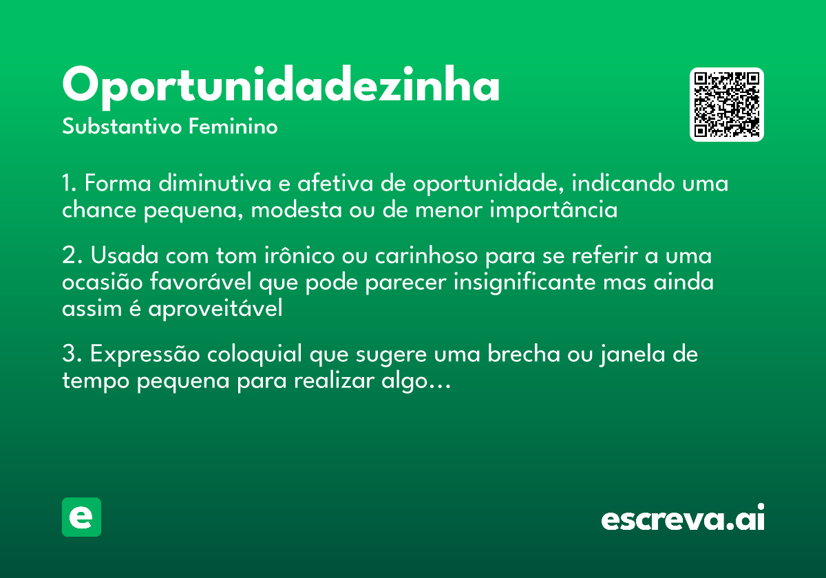 oportunidadezinha