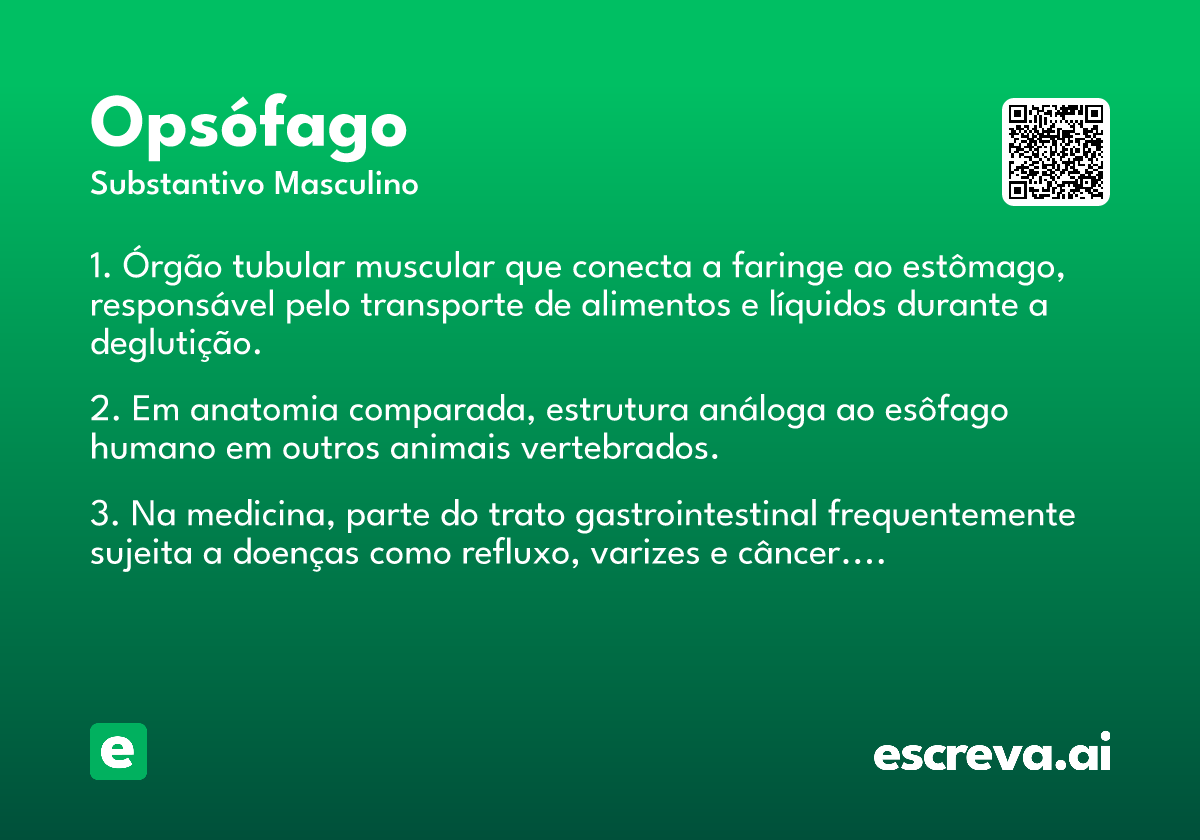 opsófago