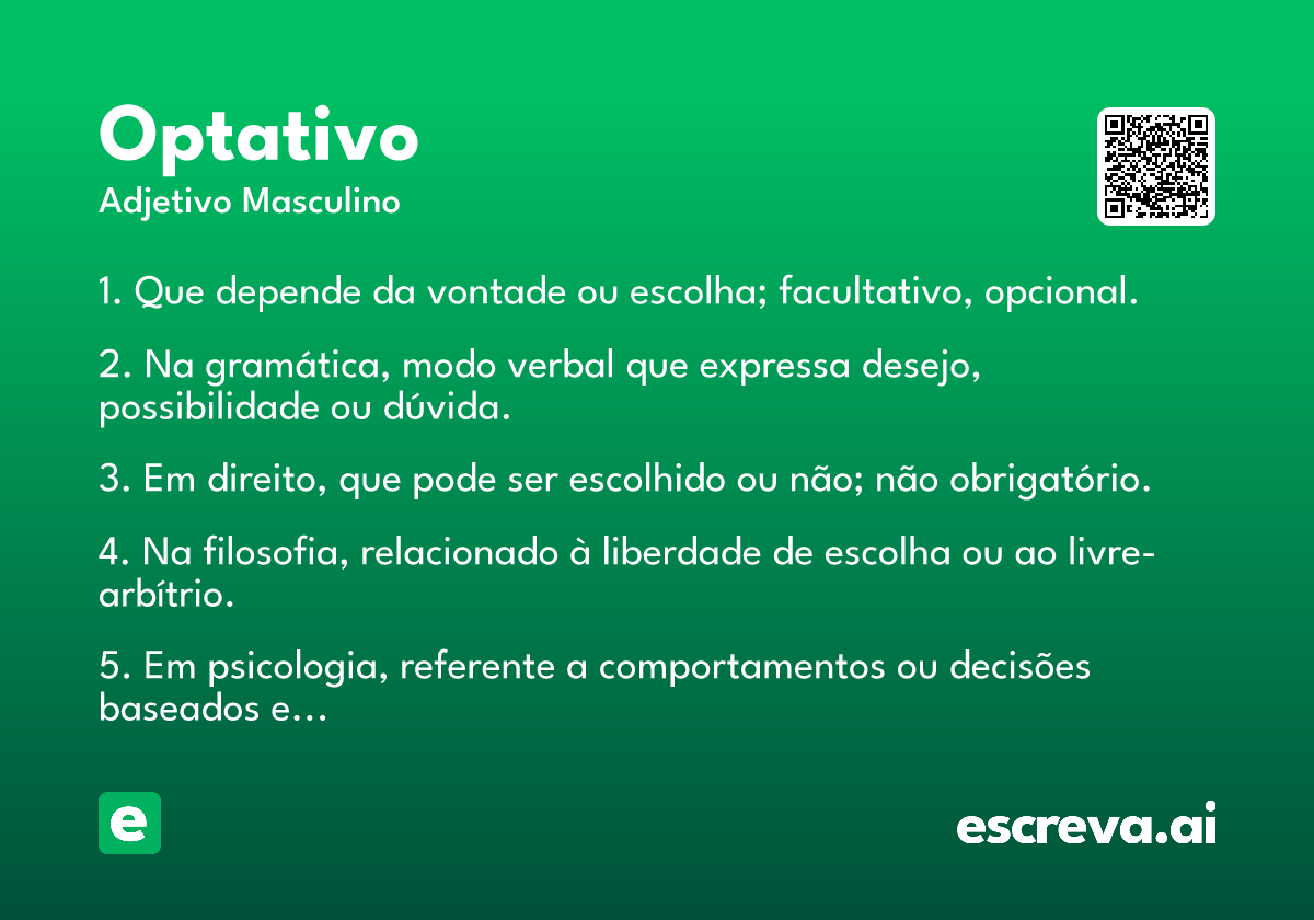 optativo