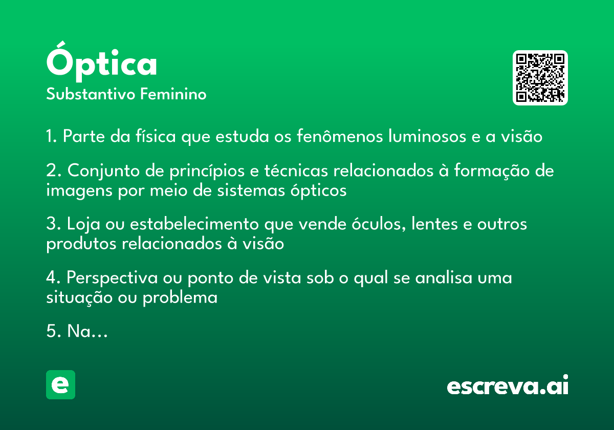 óptica