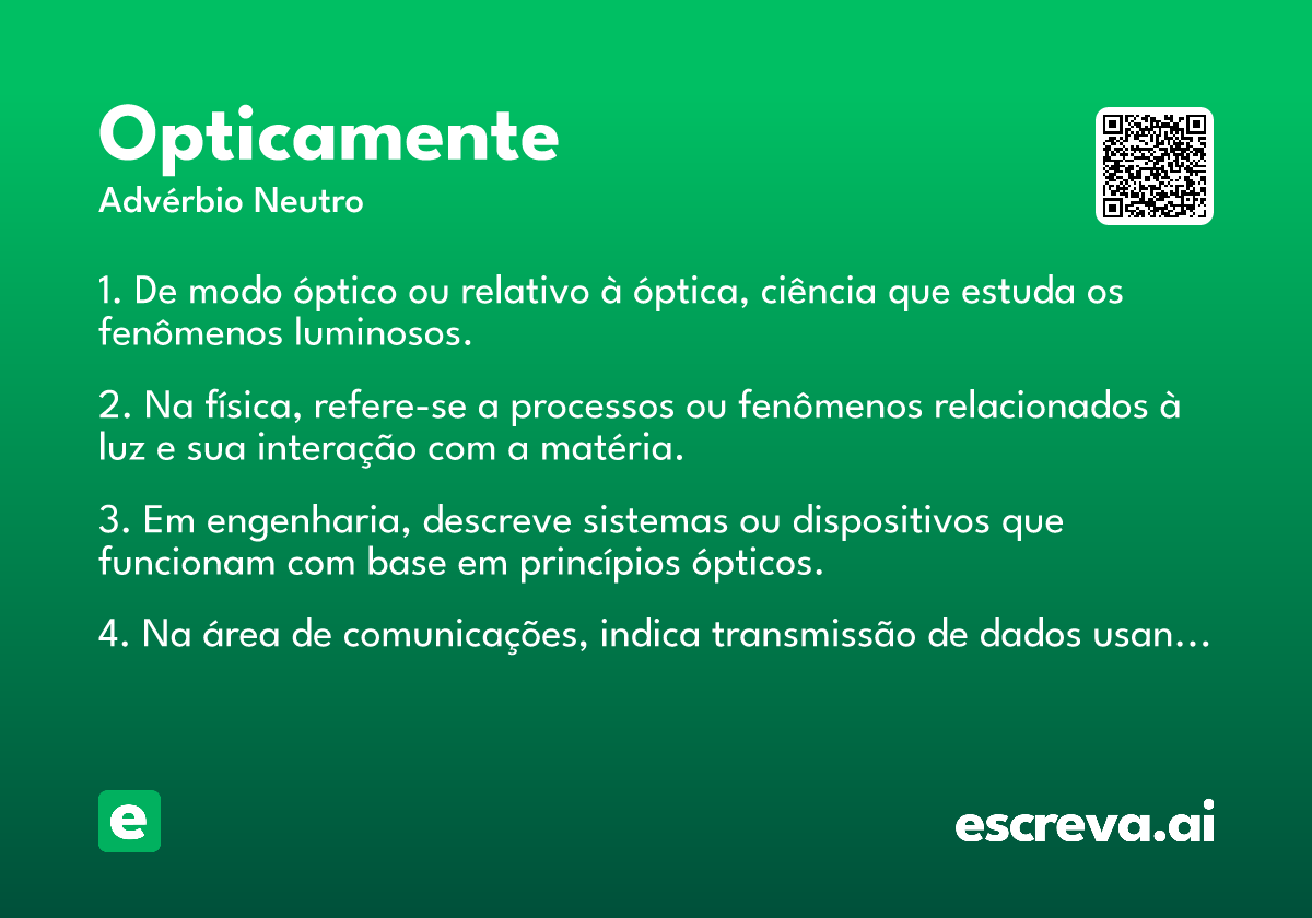 opticamente