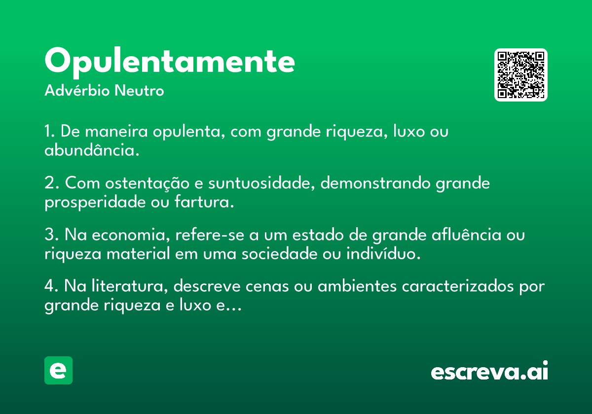 opulentamente