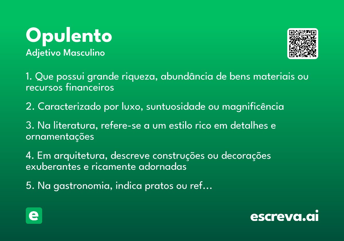 opulento