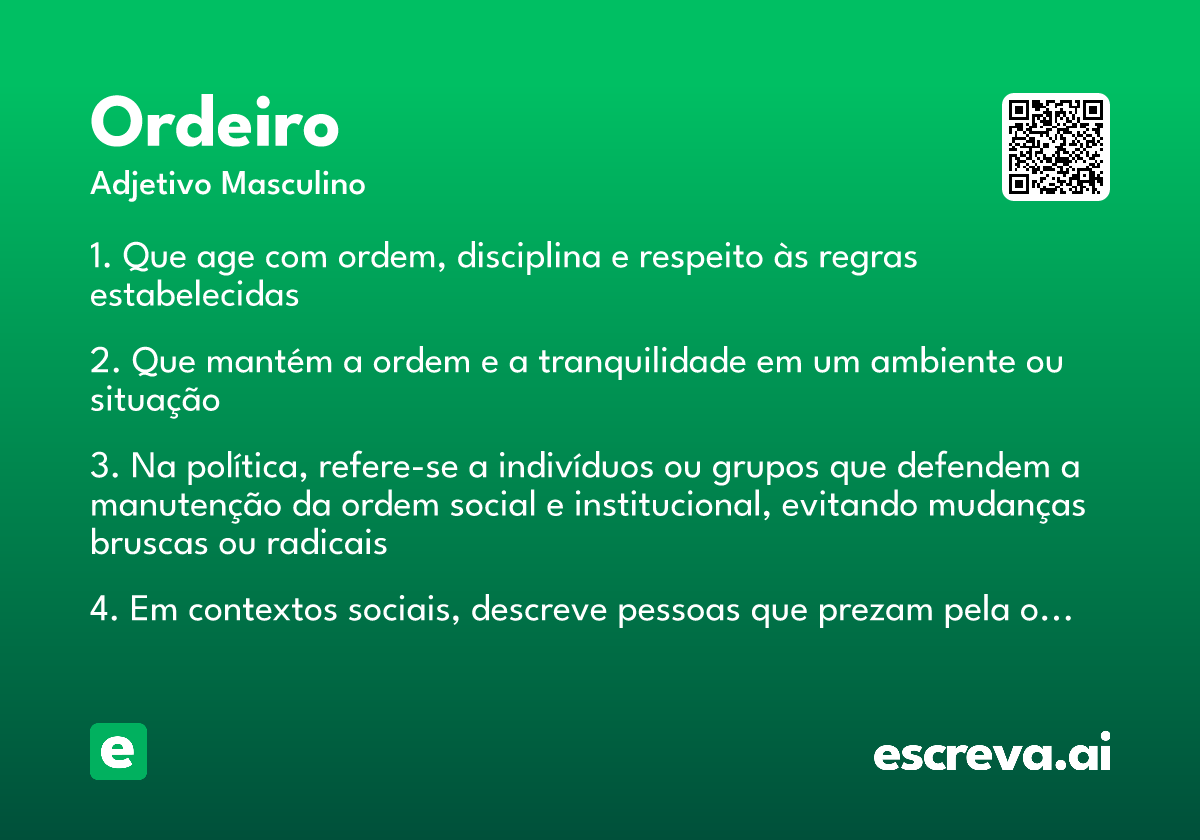 ordeiro