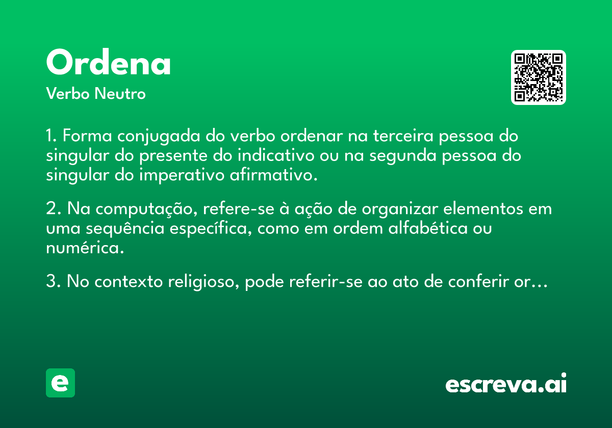 ordena