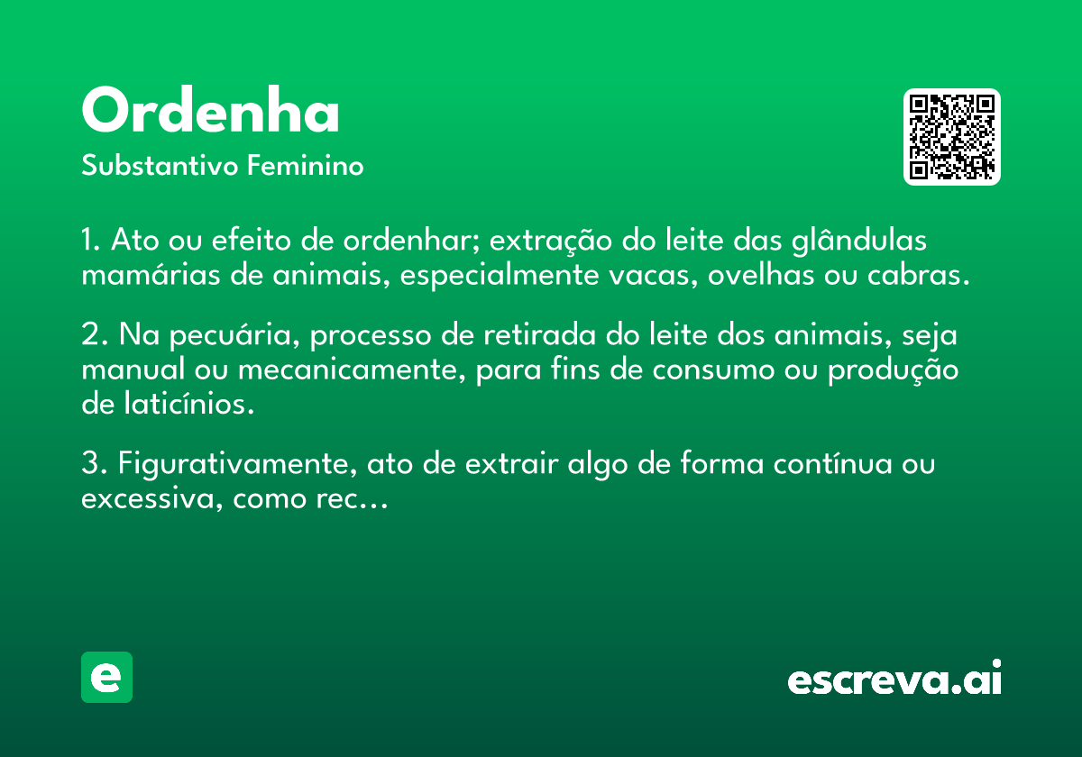 ordenha