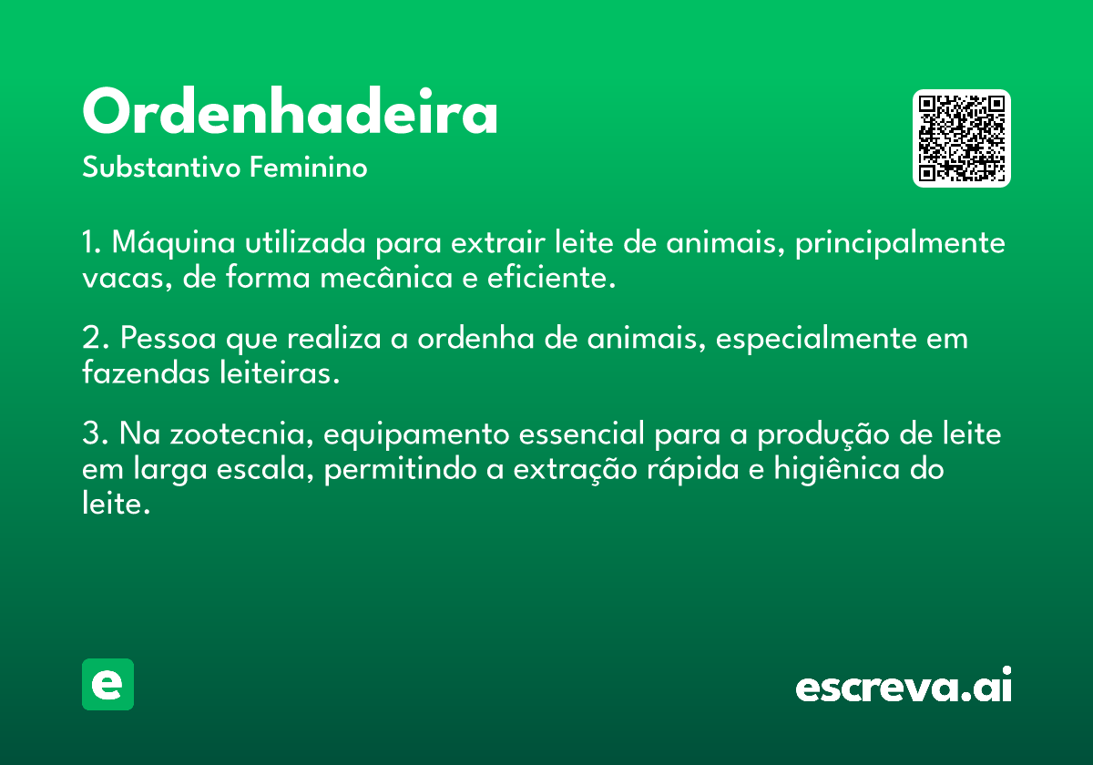 ordenhadeira