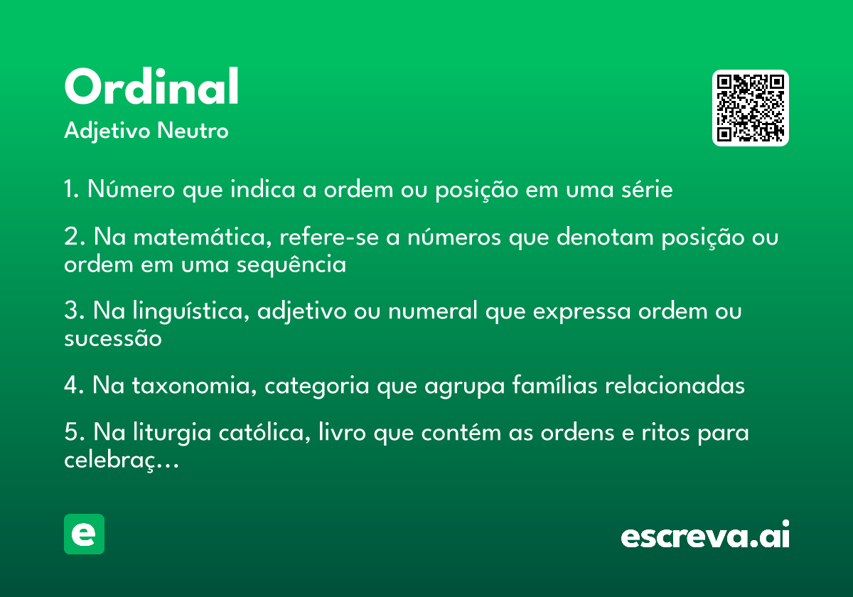 ordinal