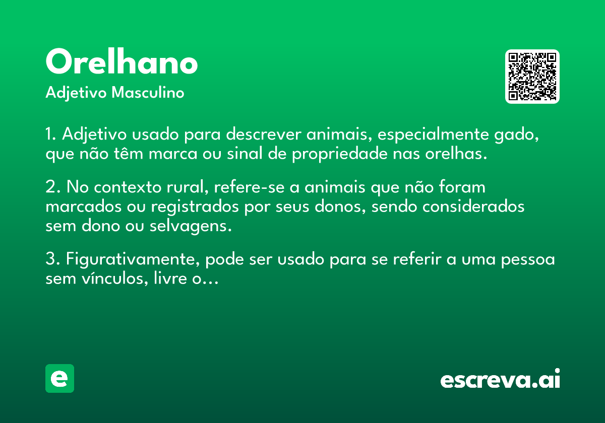orelhano
