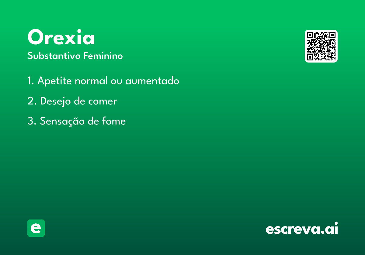 orexia