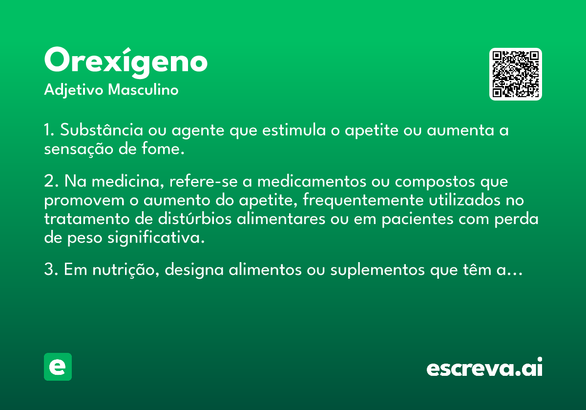 orexígeno