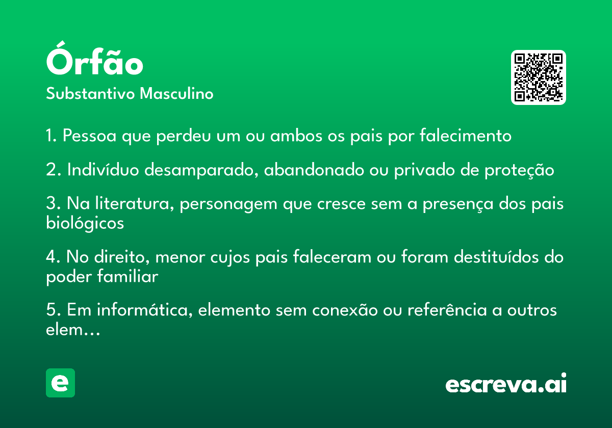 órfão