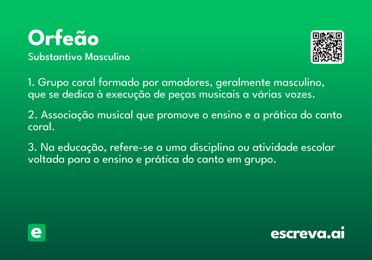 orfeão