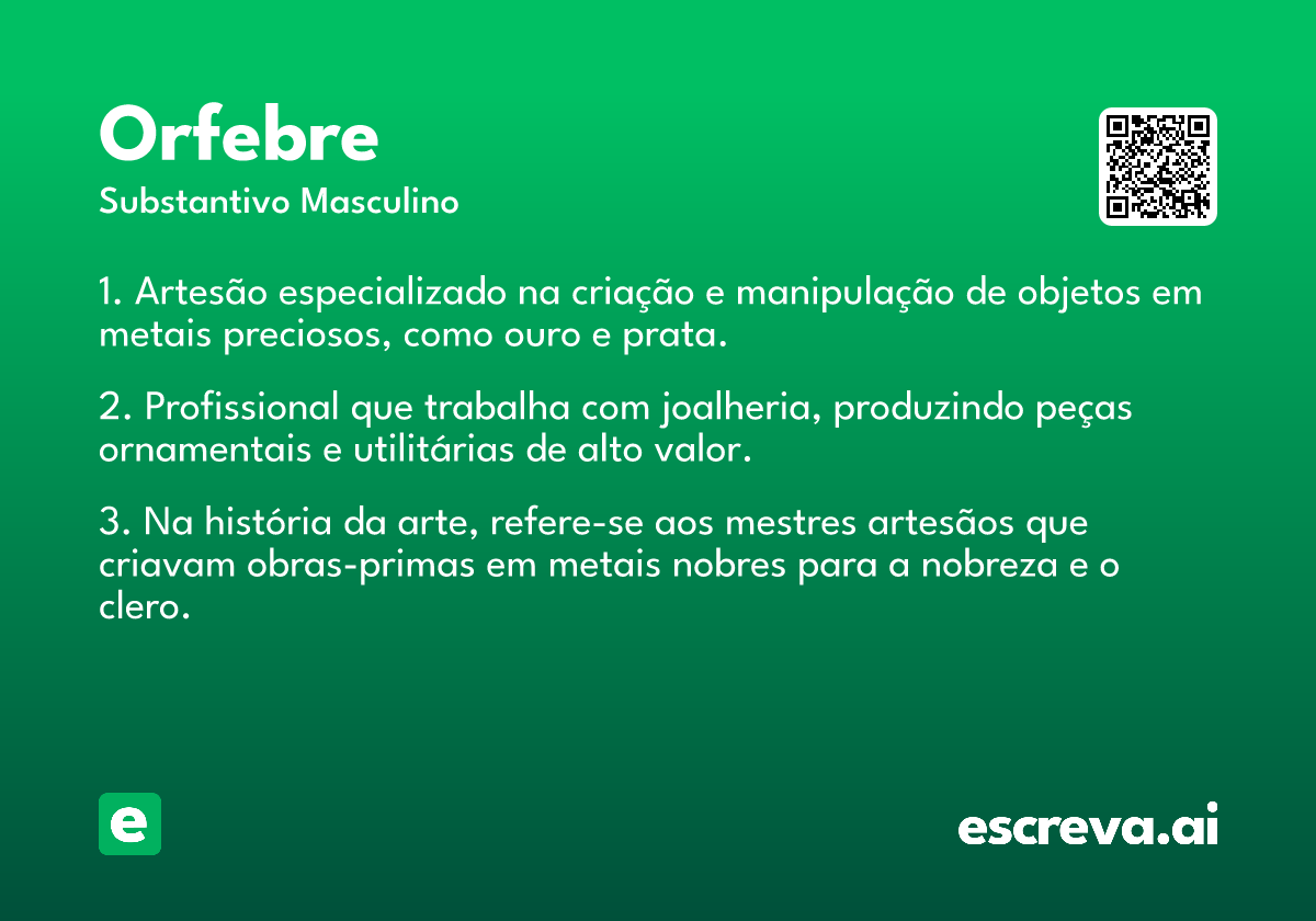 orfebre