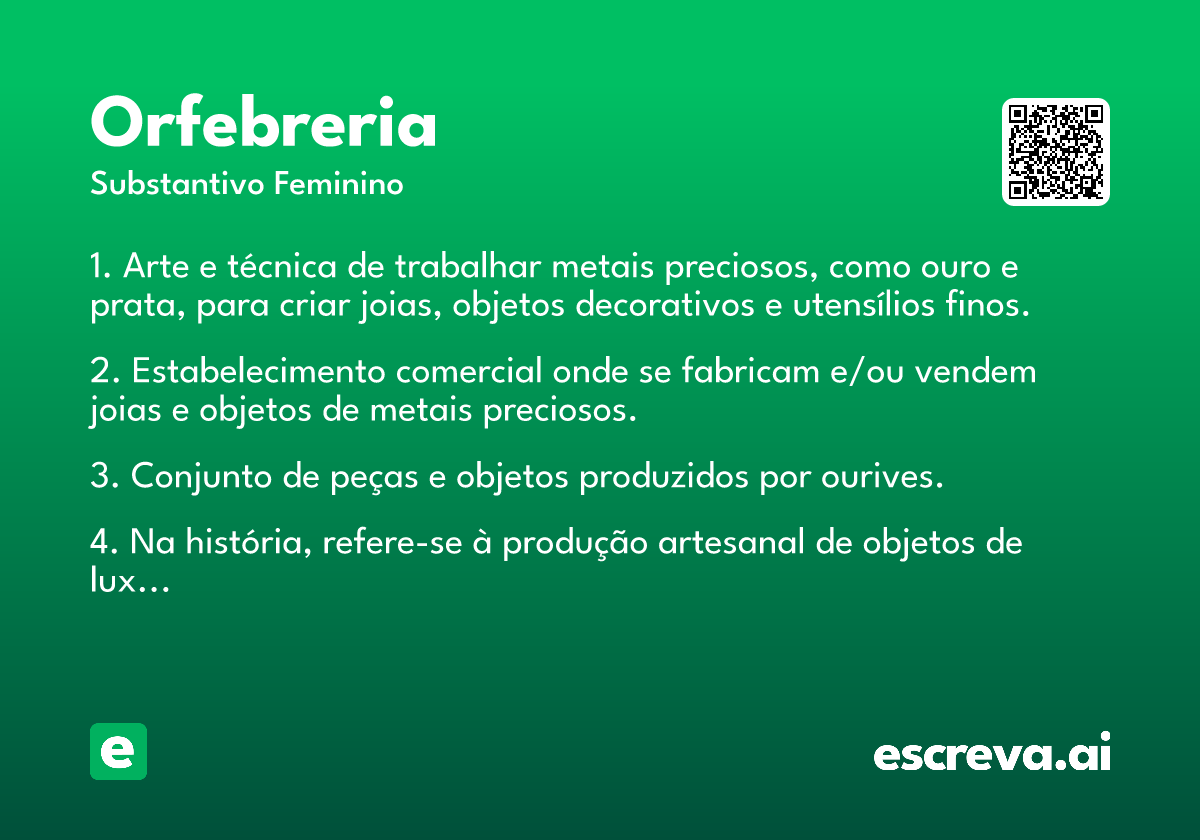 orfebreria