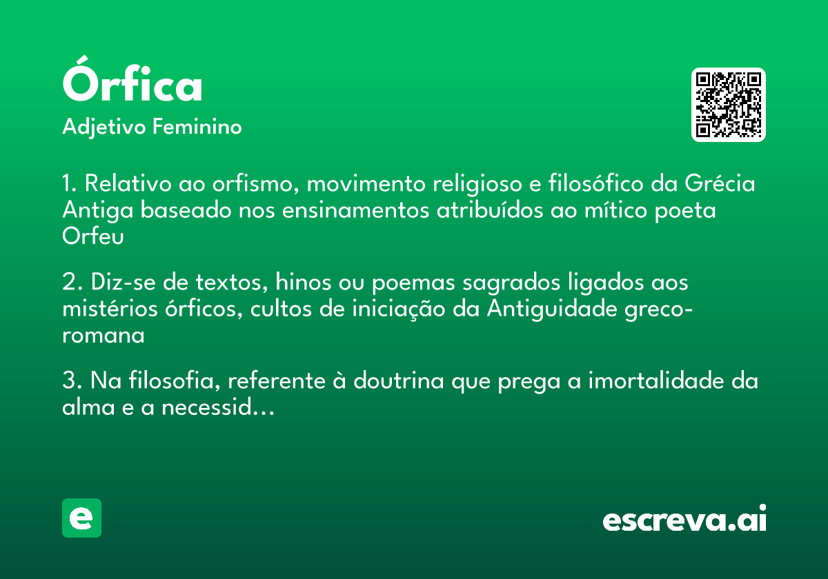 órfica