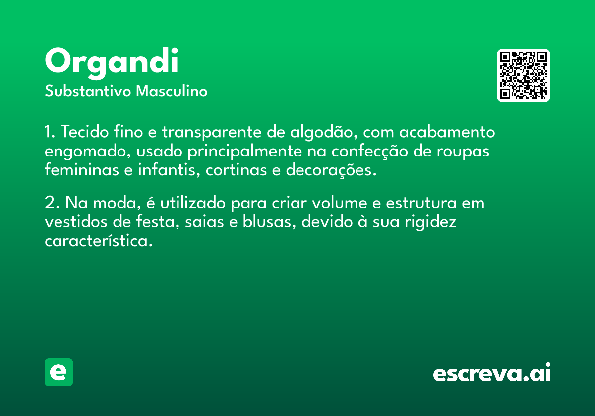 organdi