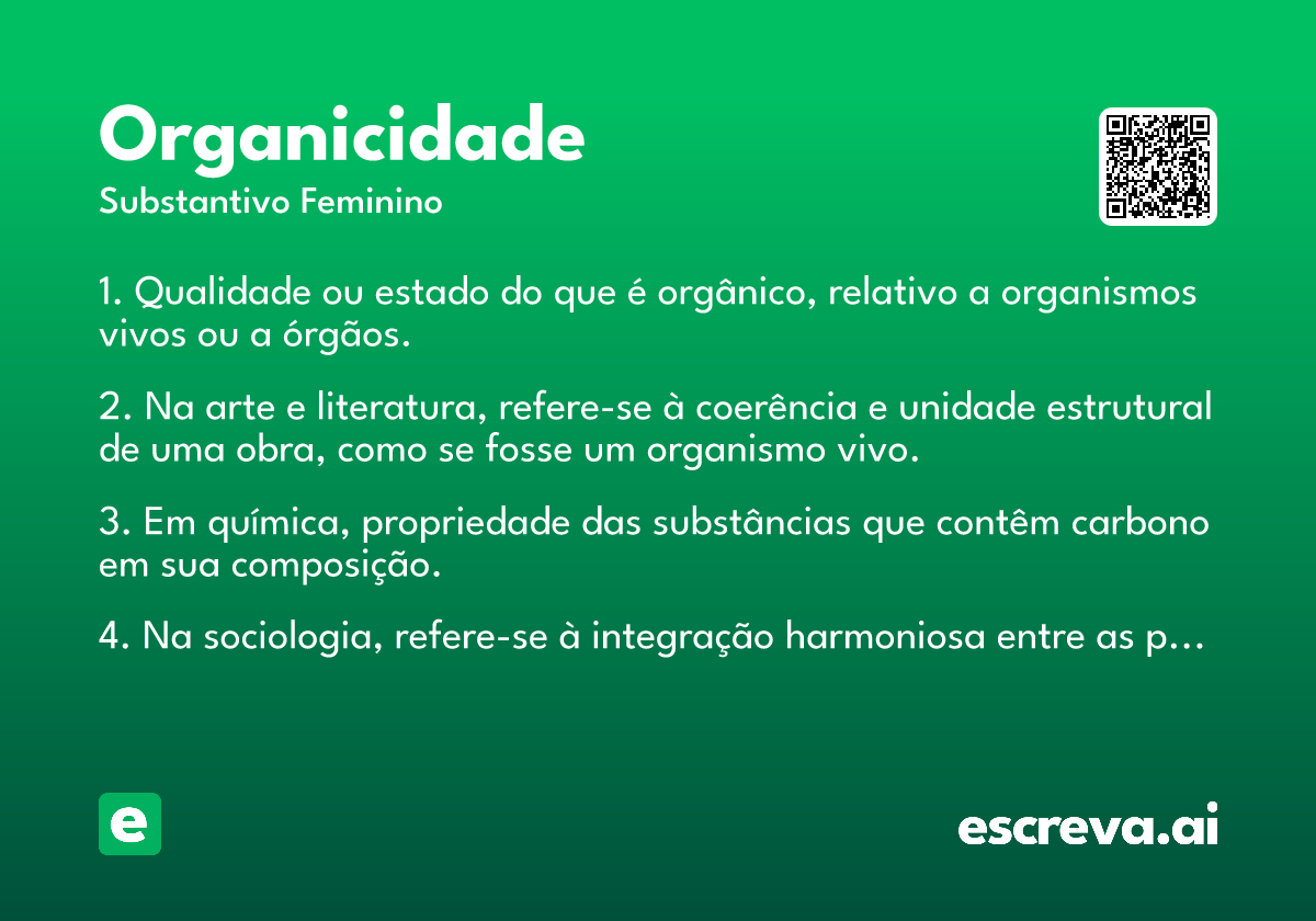 organicidade