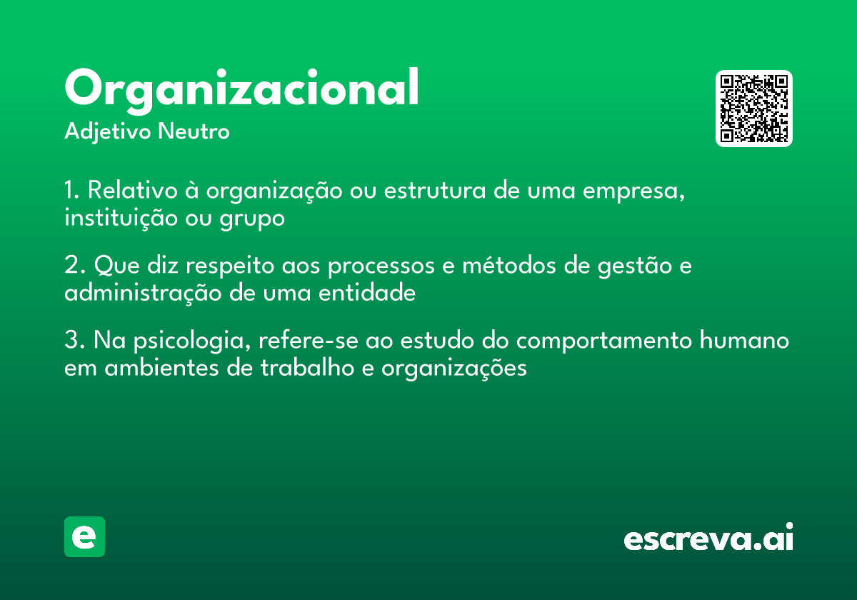 organizacional