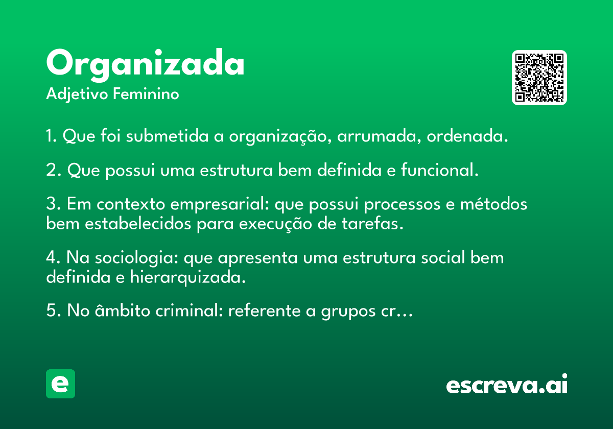 organizada
