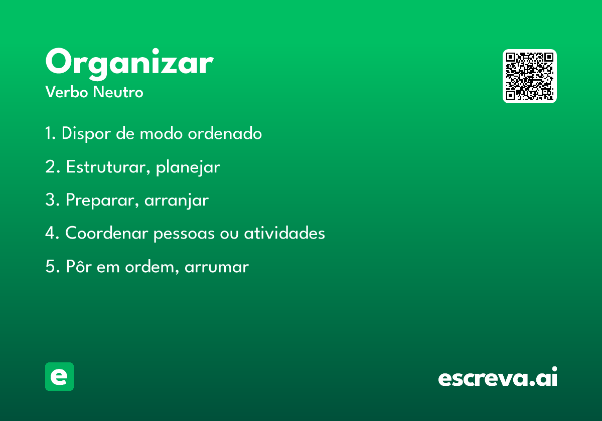 organizar