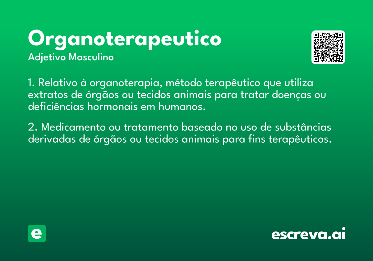 organoterapeutico