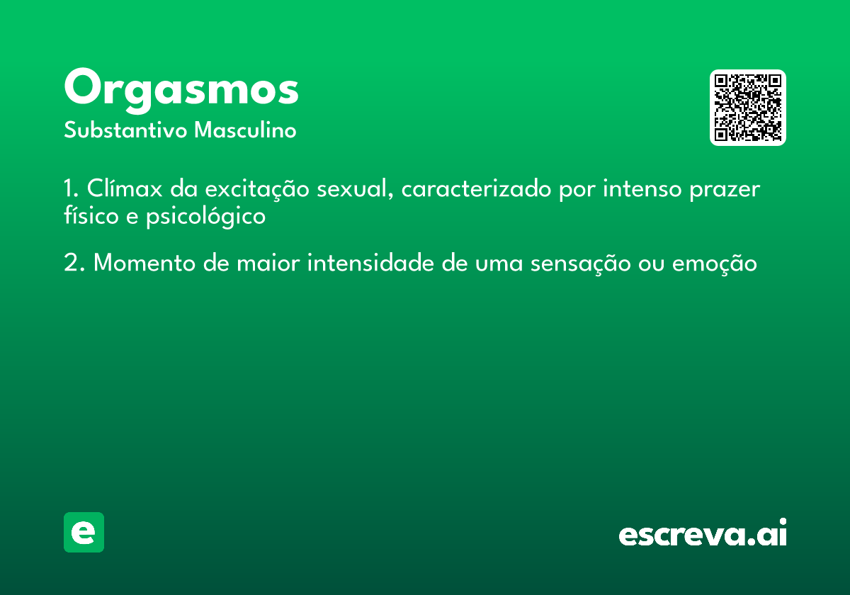 orgasmos
