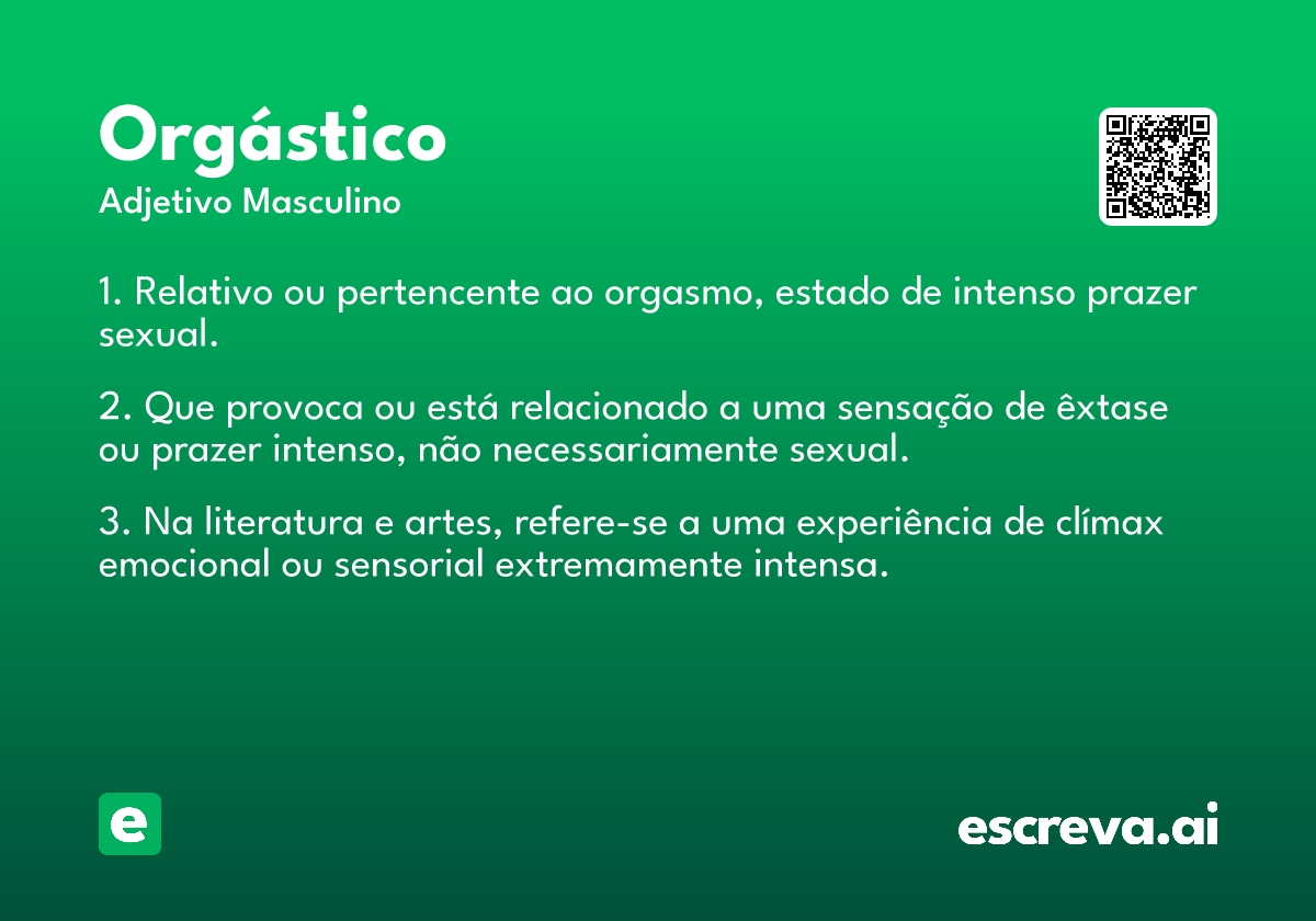 orgástico