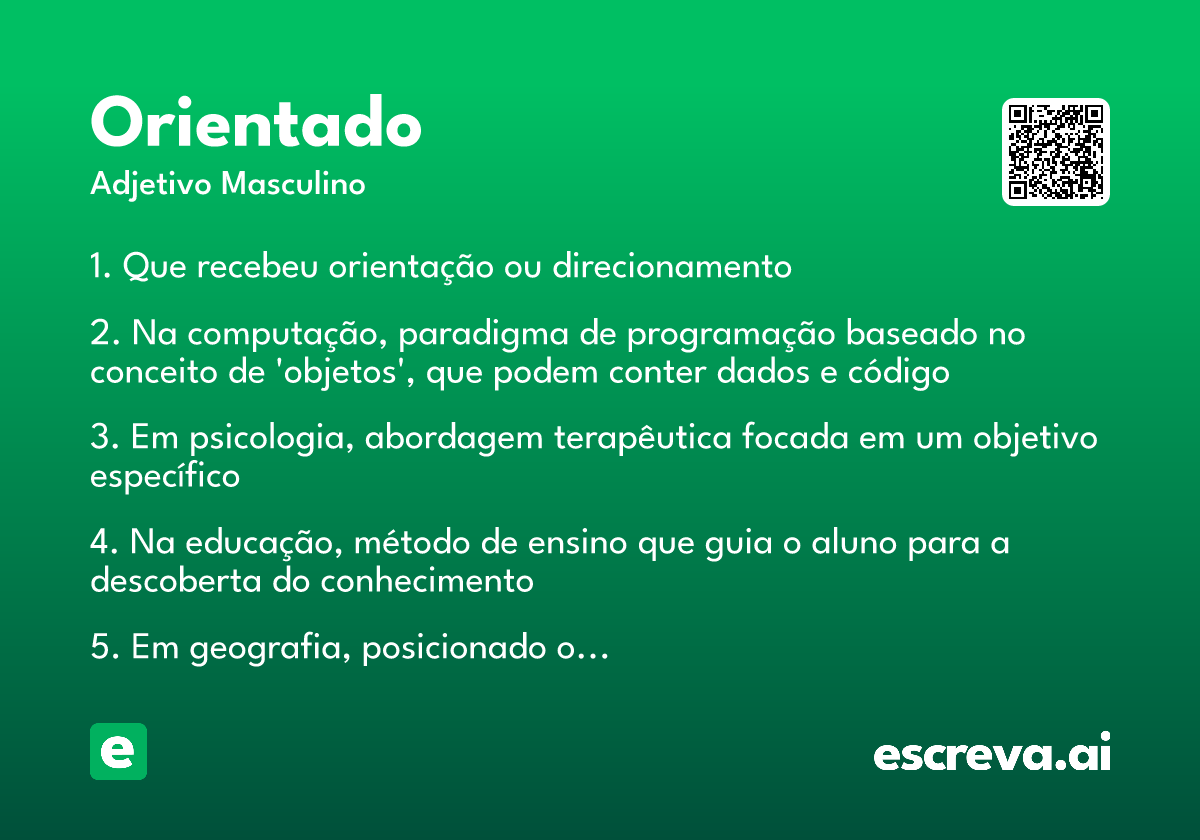 orientado