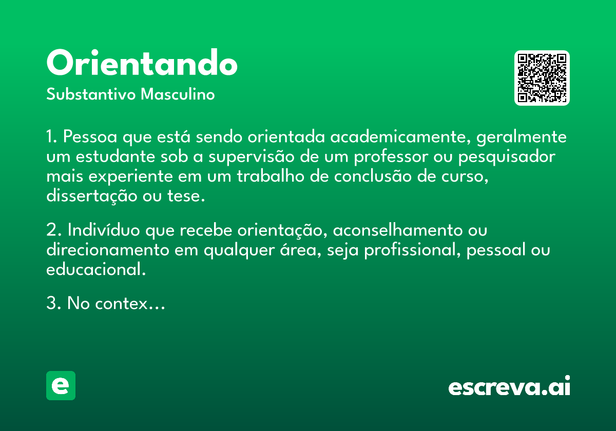 orientando