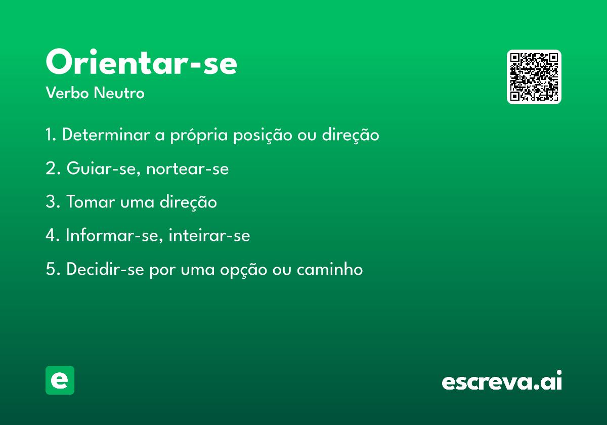 orientar-se