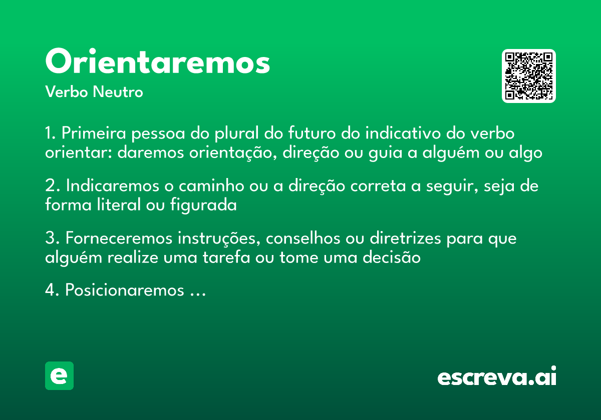 orientaremos