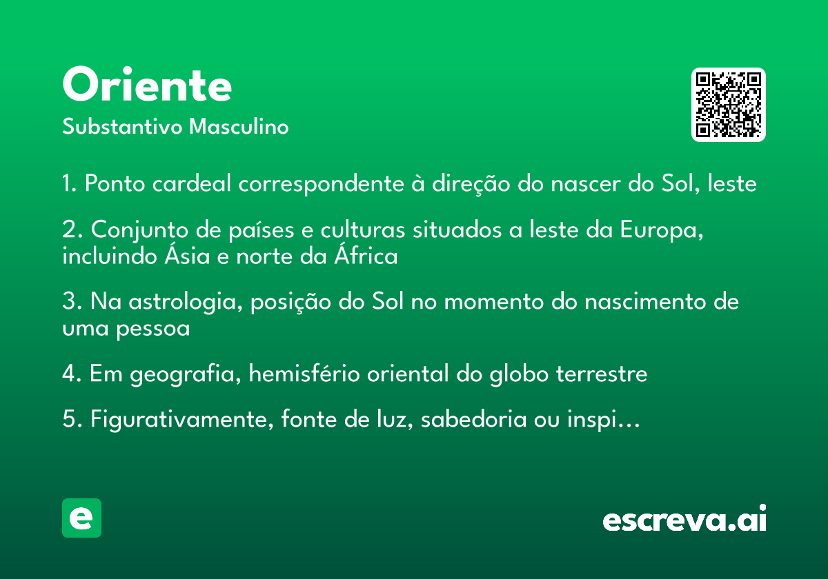 oriente