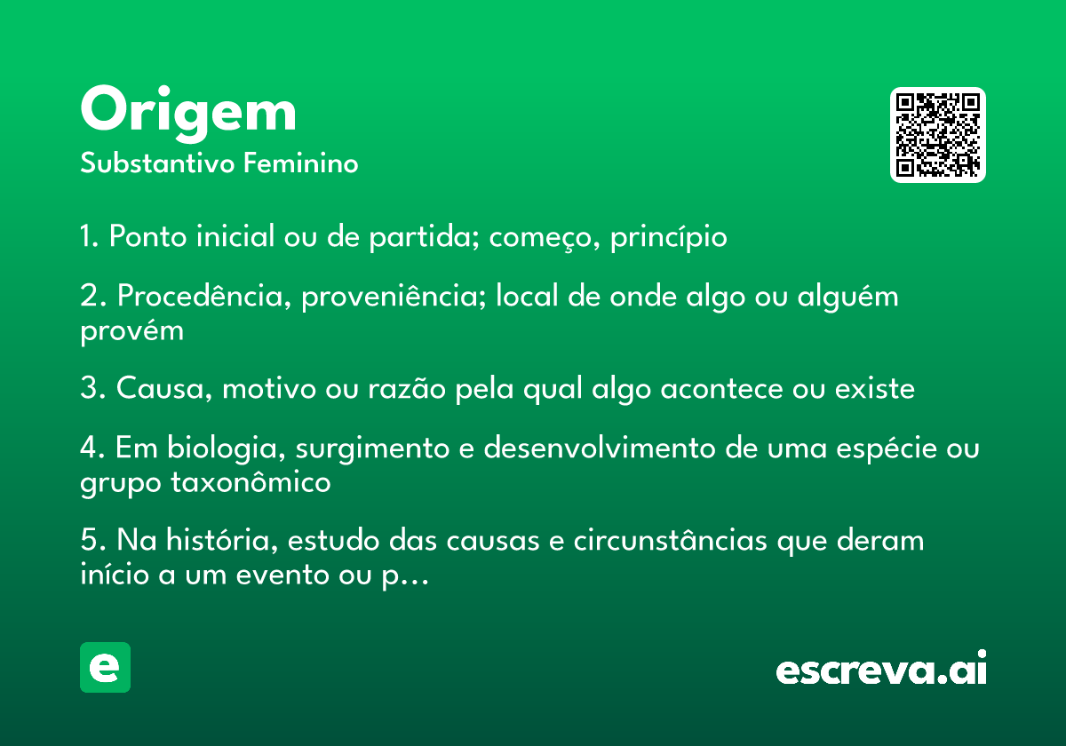 origem