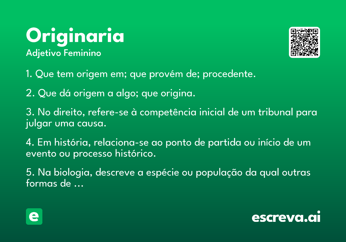 originaria