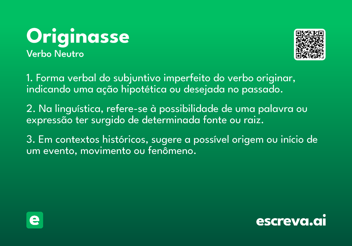 originasse