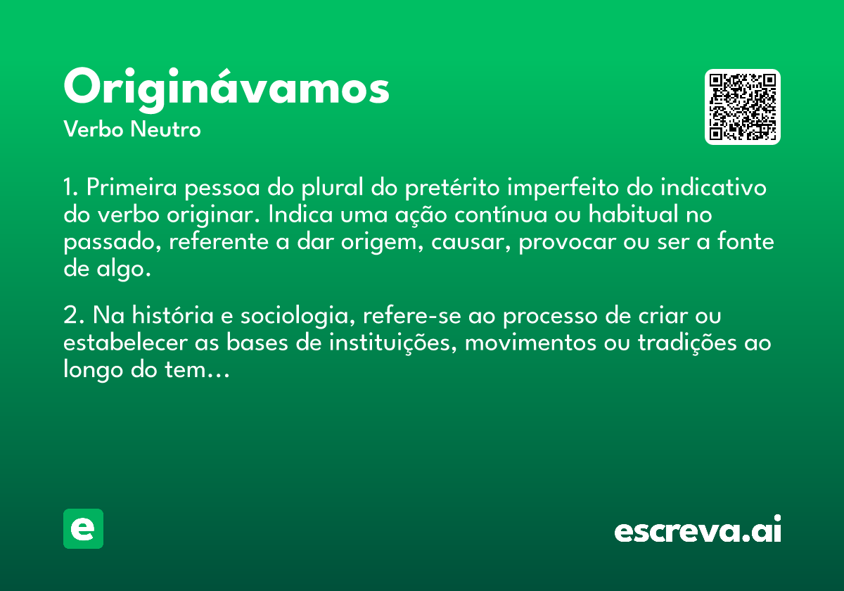 originávamos