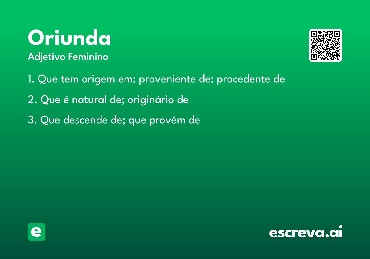 oriunda
