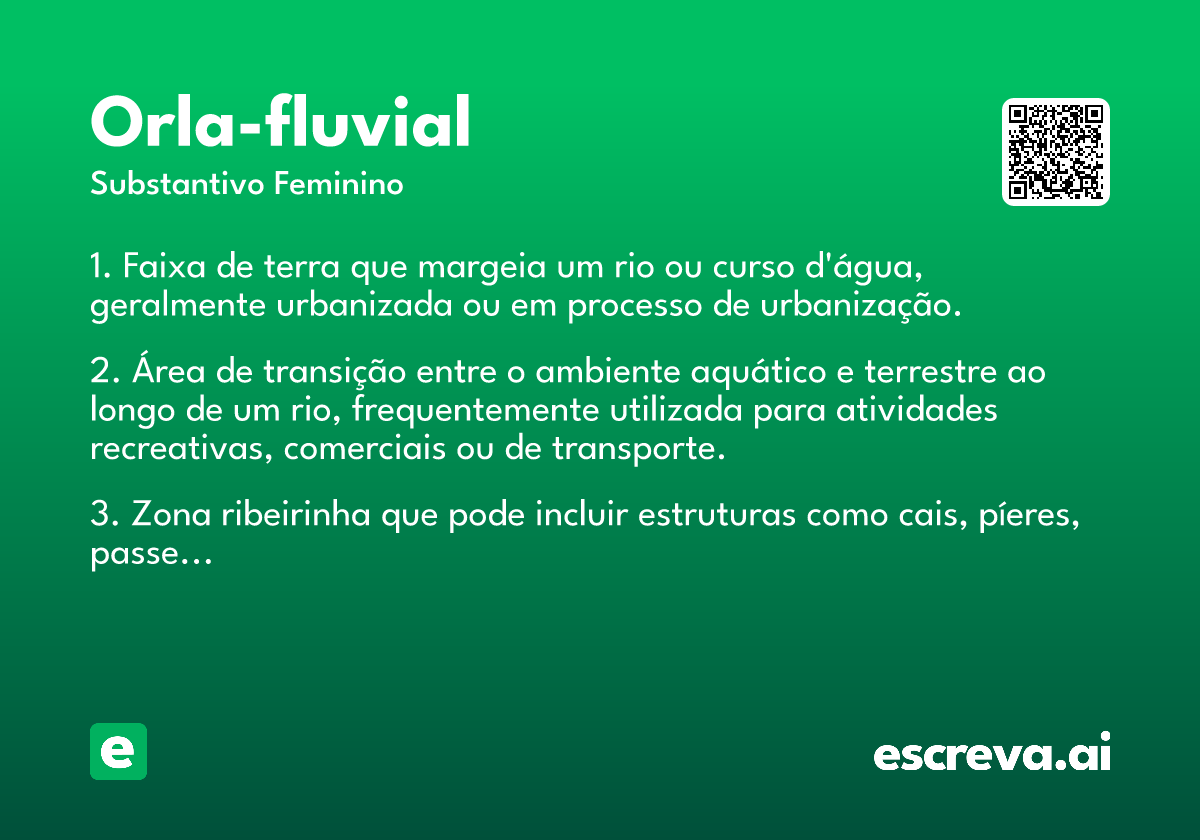 orla-fluvial