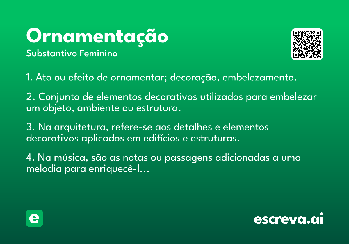 ornamentação