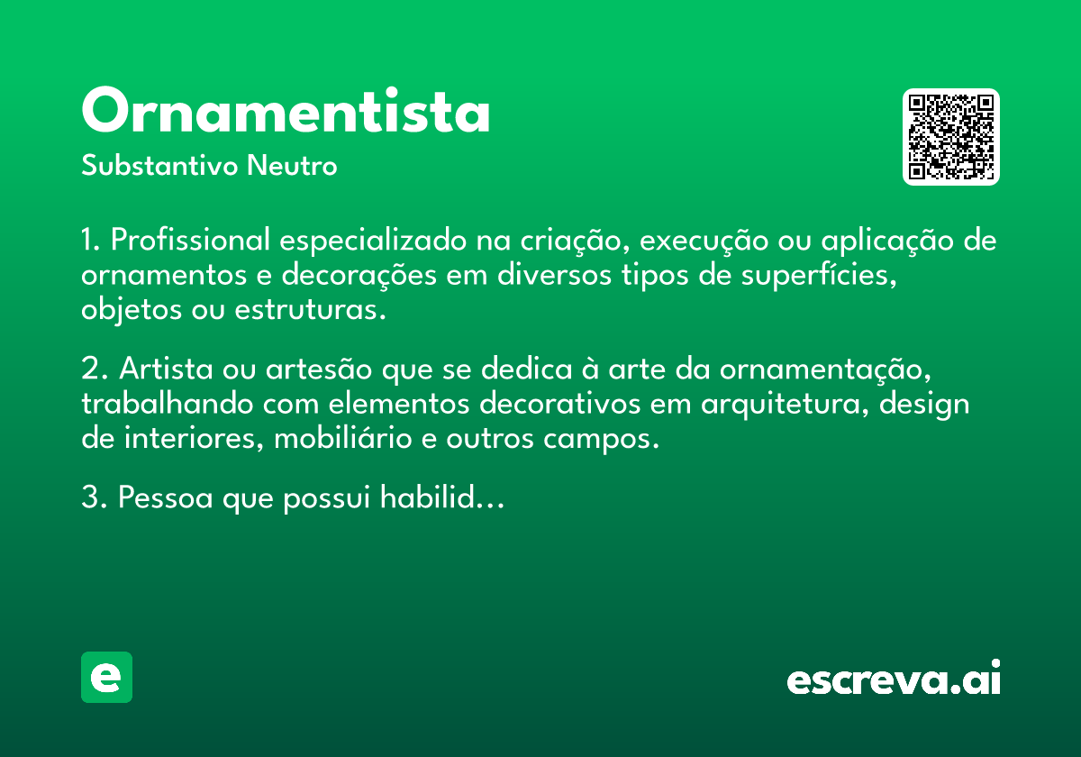 ornamentista