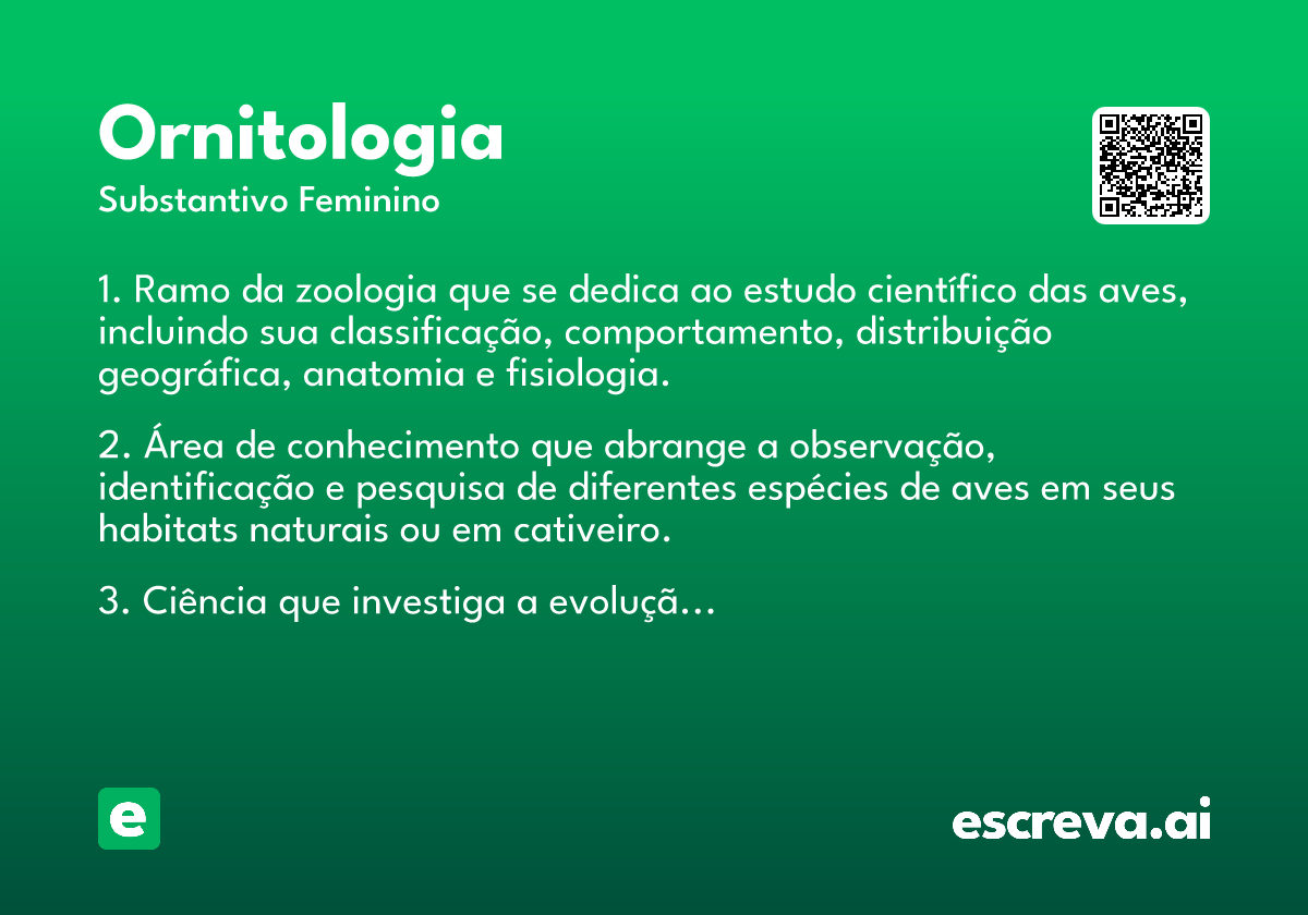 ornitologia